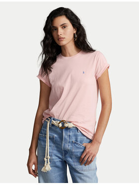Polo Ralph Lauren Polo Ralph Lauren T-shirt 211898698004 Ružičasta Regular Fit