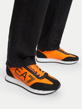 EA7 Emporio Armani Sneakersy EA7 Emporio Armani 7X000541 AF18609 Pomarańczowy