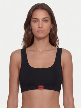HUGO HUGO Top de sujetador Signature 50566598 Negro