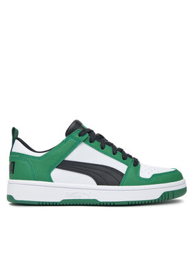Puma Снікерcи Puma REBOUND LAYUP LO SL JR 37049024 Зелений