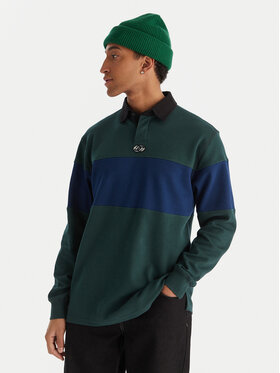 DC Shoes DC Shoes Поло Second Half EDYKT03536 Зелений Regular Fit