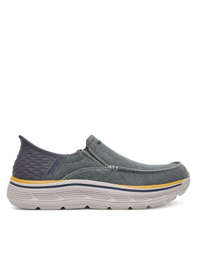 Skechers Poltopánky Skechers Remaxed-Fenick 204839/CHAR Sivá