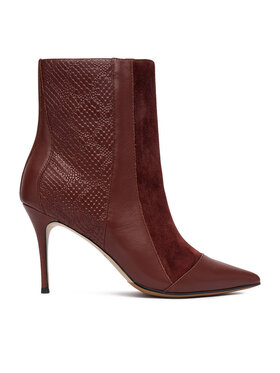 Eva Minge Īsie zābaki Eva Minge EO-DELLA-GLC9036-5.5-888 Bordo