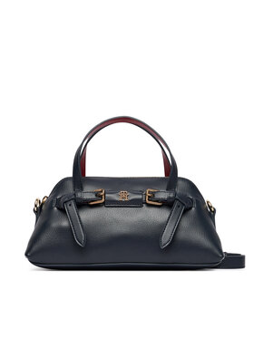 Tommy Hilfiger Táska Tommy Hilfiger Th Buckle Mini Tote AW0AW19034 Sötétkék
