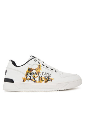 Versace Jeans Couture Sneakersy Versace Jeans Couture 79YA3SJ5 ZPB42 Biela