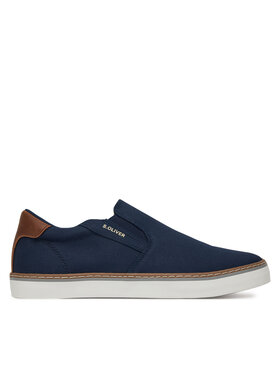 S.Oliver Scarpe Da Ginnastica Uomo 5-5-15200-28 - Pelle, Traspiranti, Comode Per Ogni Giorno