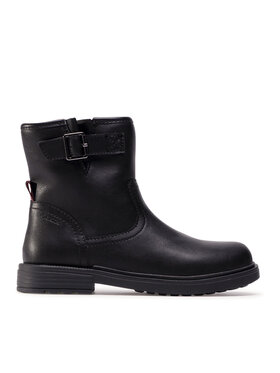 Geox Stiefel Geox J Eclair G.B J049QB 000BC C9999 S Schwarz
