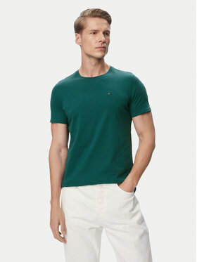 Tommy Jeans Tommy Jeans Camiseta DM0DM04411 Verde oscuro Slim Fit