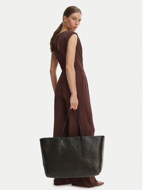 Calvin Klein Rankinė Calvin Klein Emblem Aop Large Tote W/ Pouch LV04F3364G Juoda
