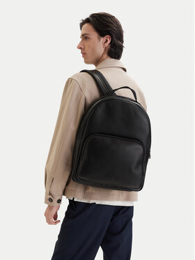 Calvin Klein Mochila Calvin Klein Webbing Strap Round Backpack LV04D3282G Negro