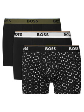 BOSS BOSS Conjunto de calzoncillos boxer 50554438 Negro