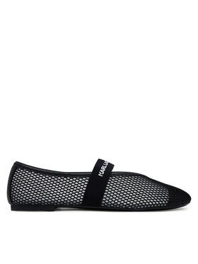KARL LAGERFELD Baleríny KARL LAGERFELD KL40125 Čierna