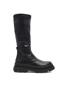 DeeZee Kozačky DeeZee CS6172-05L Černá