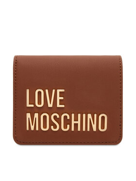 LOVE MOSCHINO Peňaženka LOVE MOSCHINO JC5612PP1NKD0312 Hnedá