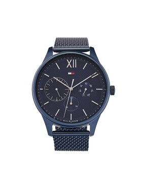 Tommy Hilfiger Hodinky Tommy Hilfiger Damon 1791421 Tmavomodrá