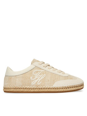 Tommy Hilfiger Εσπαντρίγιες Tommy Hilfiger Th Heritage Rope Sneaker FW0FW09108 Εκρού