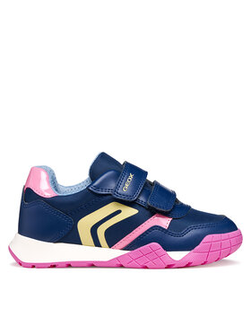 Geox Tenisice Geox J Rann-E Girl J65P8A 0FU54 C4RE8 M Tamnoplava