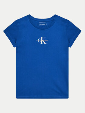 Calvin Klein Jeans Calvin Klein Jeans T-shirt IG0IG01470 Plava Slim Fit