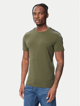 Guess Guess Camiseta U6BM04 K5388 Verde oscuro Regular Fit