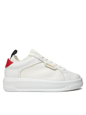 LOVE MOSCHINO Снікерcи LOVE MOSCHINO JA15055G1OIZ010B Білий
