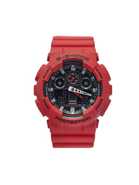 G-Shock Годинник G-Shock GA-100B-4AER Червоний