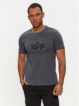 Alpha Industries Alpha Industries Футболка Basic 100501 Сірий Regular Fit