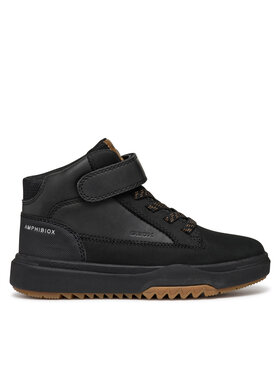Geox Gležnjarji Geox J Bunshee Boy B Abx J16FMA 0ME32 C9999 S Črna