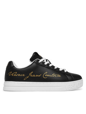 Versace Jeans Couture Sneakersy Versace Jeans Couture 80VA3SKL ZPB77 G89 Černá