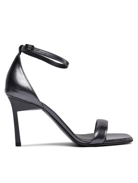 Calvin Klein Sandály Calvin Klein Geo Stil Square Sandal 90-Pearl HW0HW01993 Černá