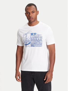 United Colors Of Benetton United Colors Of Benetton Футболка 3I1XU10A4 Білий Relaxed Fit