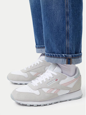 Reebok Sneakersy Reebok EO-CLASSIC LEATHER 100269424 Szary jasny