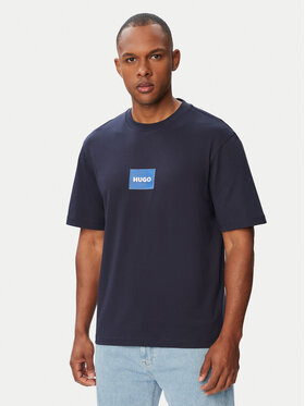 HUGO HUGO Camiseta Nayonix 50554382 Azul marino Regular Fit