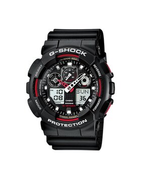 G-Shock Годинник G-Shock GA-100-1A4ER Чорний
