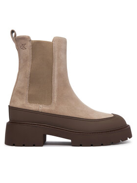 Calvin Klein Jātnieku stila puszābaki Calvin Klein HW0HW03203 Bēšs