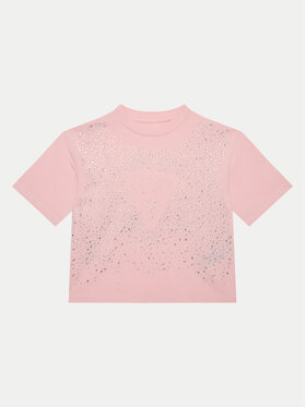 Guess Guess Camiseta J5RI13 K6YW4 Rosa Boxy Fit