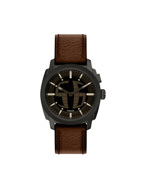 Fossil Годинник Fossil Machine Big Tic FS6165 Коричневий