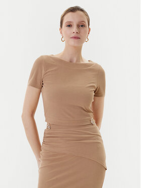 Guess Guess Футболка W5YP14 KAQL2 Бежевий Regular Fit