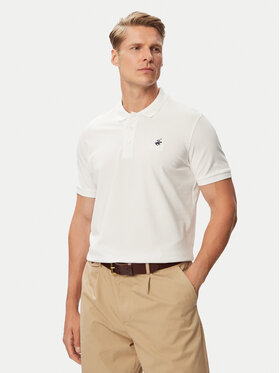 Beverly Hills Polo Club Beverly Hills Polo Club Поло P-SS26M-P42560 Білий Regular Fit