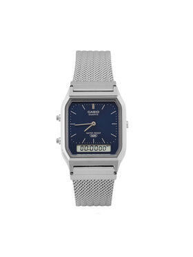 Casio Годинник Casio Vintage AQ-230EM-2AEF Срібний