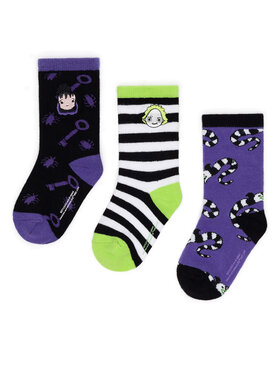 BEETLEJUICE Dlouhé ponožky BEETLEJUICE ACCCS-AW24-324WBBJ Barevná