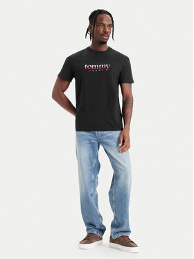 Tommy Jeans Tommy Jeans Camiseta DM0DM21978 Negro Regular Fit