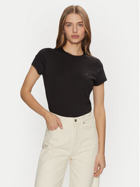 Calvin Klein Calvin Klein Majica K20K208049 Črna Slim Fit