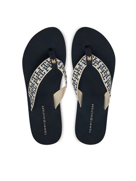 Tommy Hilfiger Flip flop Tommy Hilfiger Th Corporate Sandal FW0FW09610 Bleumarin