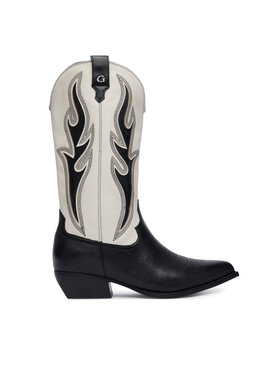 Guess Ботильйони Guess FLTLRG LEA11 Чорний
