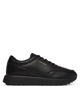 Calvin Klein Sneakersy Calvin Klein City Runner Laceup Lth HM0HM02146 Černá
