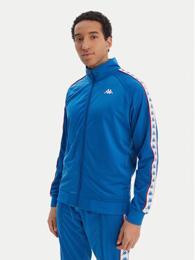 Kappa Kappa Sudadera Banda Anniston 301EFU0 Azul Slim Fit
