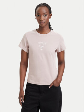 Guess Guess Camiseta V4YI21 KCDH1 Rosa Regular Fit