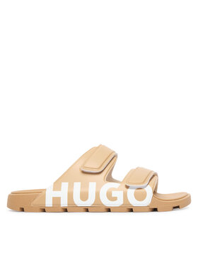 HUGO Шльопанці HUGO Evander 50542042 Бежевий