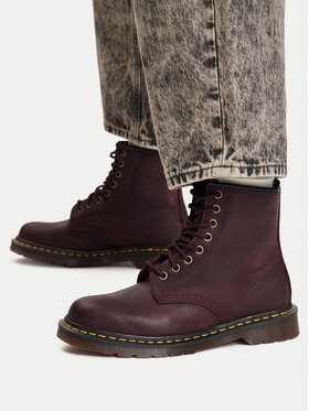 Dr. Martens Bakancs Dr. Martens 1460 Crazy Horse DM11822609 Bordó