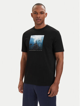 BOSS BOSS Camiseta Creature 50561861 Negro Regular Fit